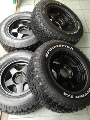 ล้อ Lenso  6/139 ขอบ16 กว้าง8  สวยๆ1ชุด