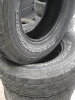 265/70R16  สวยหรู ใส่เท่ห์ Dunlop grandtrek AT3 Tel.081-427-3941