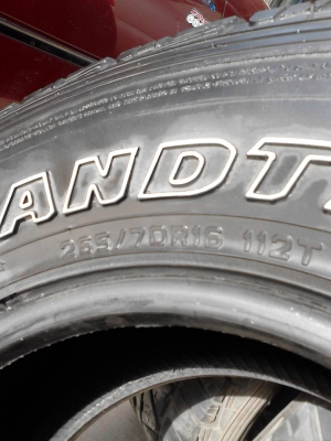 265/70R16  สวยหรู ใส่เท่ห์ Dunlop grandtrek AT3 Tel.081-427-3941