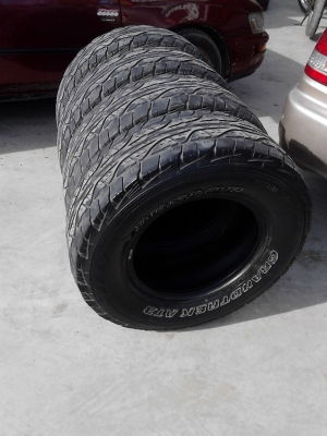 265/70R16  สวยหรู ใส่เท่ห์ Dunlop grandtrek AT3 Tel.081-427-3941