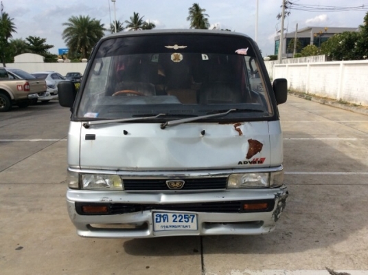 ขายรถตู้นิสสัน เออแวนปี 90 เครื่องใหม่ SR 20 หัวฉีด เกียร์ธรรมดา ติดแก๊ส LPG เพาเวอร์ ภายในเบาะหนัง เบาะหลังสามแถว แอร์หน้า แอร์หลัง ตัวถังผุบ้าง เครื่องวิ่งดี เกียร์ดี ช่วงล่างแน่นครับ ล้อแม็ก 15 ยางใหม่ 4 เส้น รถขับดีครับ ขายถูกครับ