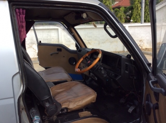 ขายรถตู้นิสสัน เออแวนปี 90 เครื่องใหม่ SR 20 หัวฉีด เกียร์ธรรมดา ติดแก๊ส LPG เพาเวอร์ ภายในเบาะหนัง เบาะหลังสามแถว แอร์หน้า แอร์หลัง ตัวถังผุบ้าง เครื่องวิ่งดี เกียร์ดี ช่วงล่างแน่นครับ ล้อแม็ก 15 ยางใหม่ 4 เส้น รถขับดีครับ ขายถูกครับ