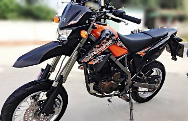 ขาย kawasaki D - tarcker 150 cc รถทะเบียนเลขสวย ปี2013 สวยสุดๆ