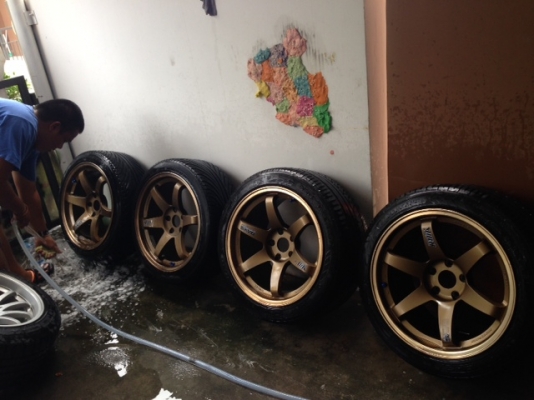 ขาย แม๊ก 18 นิ้ว TE37 5 รู