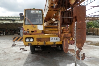 12ล้อ เครนTADANO TG452-45ตัน ยิงหลัง ทะเบียนม79