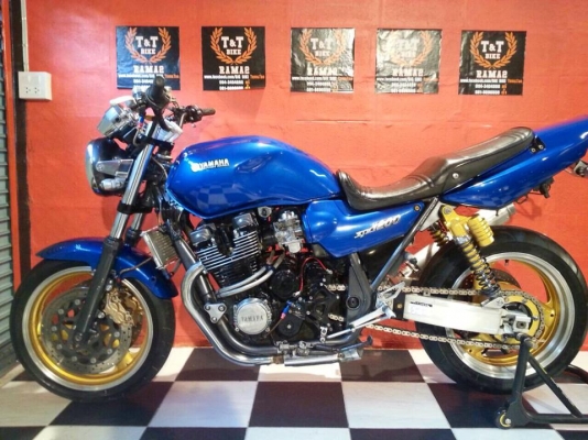 T&amp;T BIKE RAMA2ขายYAMAHA XJR1200 ปี2000 เเต่งเต็ม เอกสาร inv+สพม ราคาสุดเล้าใจ 79500 ฿