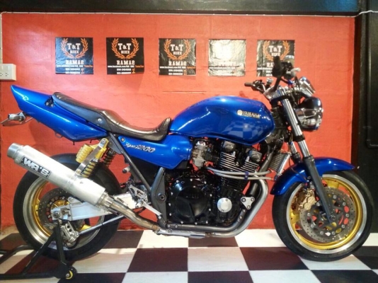 T&amp;T BIKE RAMA2ขายYAMAHA XJR1200 ปี2000 เเต่งเต็ม เอกสาร inv+สพม ราคาสุดเล้าใจ 79500 ฿
