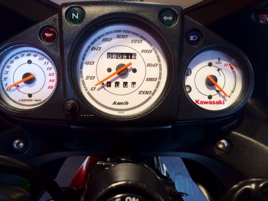 T&amp;T BIKE RAMA2ขายKAWASAKI NINJA250 ปี2012 วิ่ง8000โล  รถออกศูนษ์ใช้มือเดียวป้ายแดงคับ สภาพนางฟ้าราคาพิเศษเพียง 82500