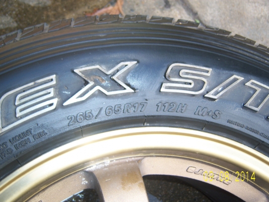 แม็กพร้อมยาง 265 65 17 3 วง