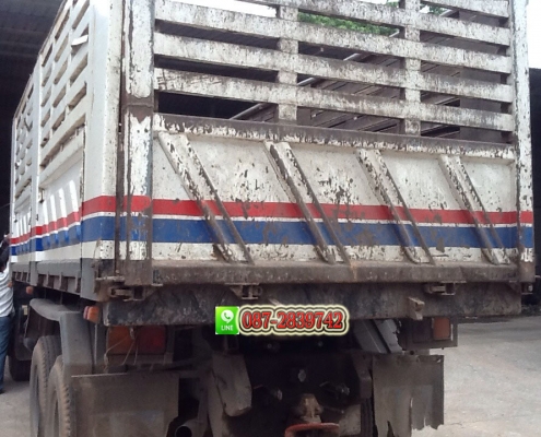 ขายรถบรรทุกดั้มพ์ 18 ล้อ พ่วงแม่-ลูก ISUZU 270 แรงม้า