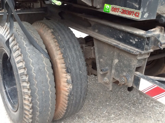 ขายรถบรรทุกดั้มพ์ 18 ล้อ พ่วงแม่-ลูก ISUZU 270 แรงม้า