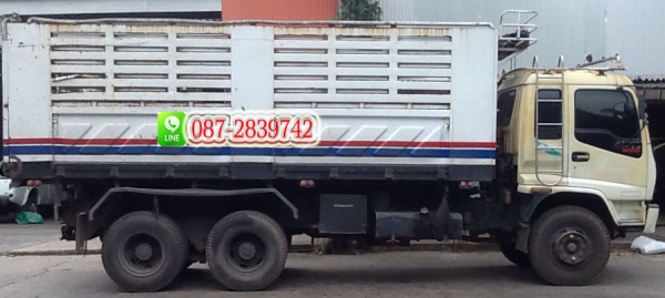 ขายรถบรรทุกดั้มพ์ 18 ล้อ พ่วงแม่-ลูก ISUZU 270 แรงม้า