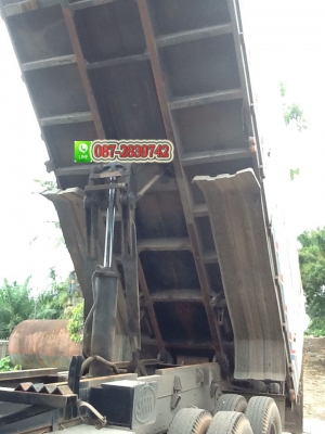 ขายรถบรรทุกดั้มพ์ 18 ล้อ พ่วงแม่-ลูก ISUZU 270 แรงม้า