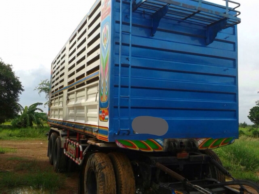 ขายรถพ่วงสิบล้อดัมพ์ ISUZU เครื่อง 320 แรง ปี 51 กระบะดัมพ์อู่ซีทีทรัค ลูก 3 เพลาแท้ยาว 6.80 เมตร ยางเต็ม