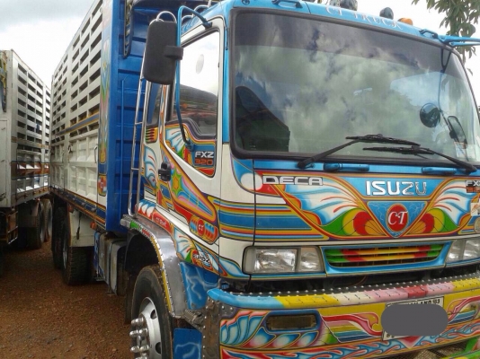 ขายรถพ่วงสิบล้อดัมพ์ ISUZU เครื่อง 320 แรง ปี 51 กระบะดัมพ์อู่ซีทีทรัค ลูก 3 เพลาแท้ยาว 6.80 เมตร ยางเต็ม