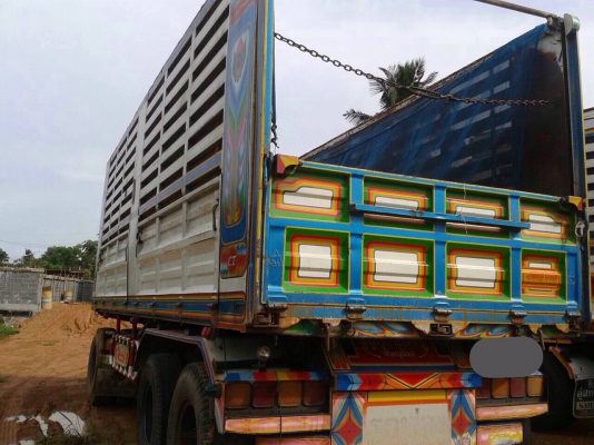 ขายรถพ่วงสิบล้อดัมพ์ ISUZU เครื่อง 320 แรง ปี 51 กระบะดัมพ์อู่ซีทีทรัค ลูก 3 เพลาแท้ยาว 6.80 เมตร ยางเต็ม