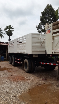 รถพ่วงดั้๋ม HINO 3 คาน(แท้สามมิตรแม่-ลูก) 380 แรงม้า ลูก 6เมตร 80