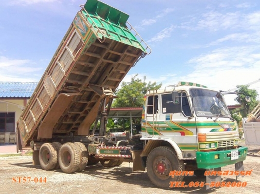 ขายด่วน รถบรรทุก 10 ล้อดั้ม HINO FM  215 แรง สภาพเดิมๆ สวย พร้อมใช้งาน