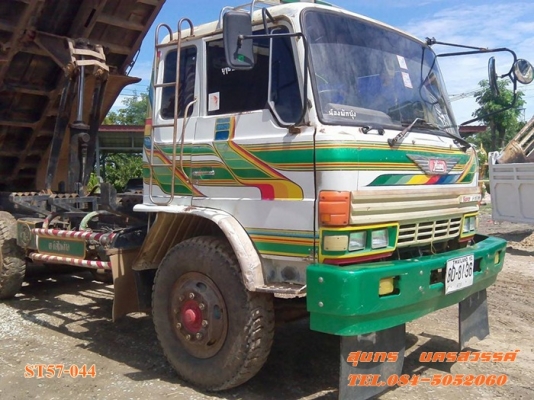 ขายด่วน รถบรรทุก 10 ล้อดั้ม HINO FM  215 แรง สภาพเดิมๆ สวย พร้อมใช้งาน