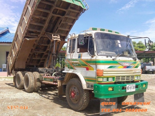 ขายด่วน รถบรรทุก 10 ล้อดั้ม HINO FM  215 แรง สภาพเดิมๆ สวย พร้อมใช้งาน