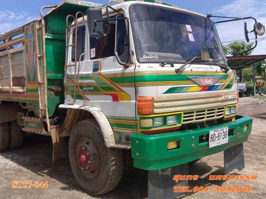 ขายด่วน รถบรรทุก 10 ล้อดั้ม HINO FM  215 แรง สภาพเดิมๆ สวย พร้อมใช้งาน