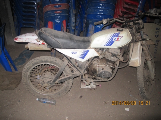 ขายรถวิบาก  DT125 ไม่มีเล่มทะเบียน