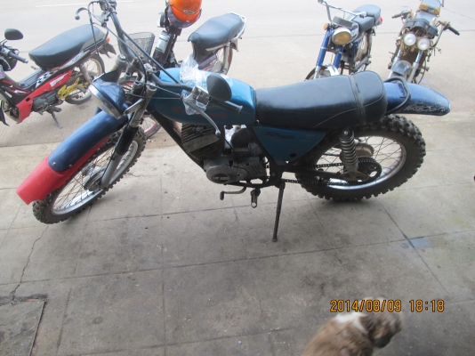 ขายรถ kawasaki ke 175 ไม่มีเล่มทะเบียน