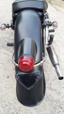 ก่อนเที่ยงพรุ่งนี้ SR400 แต่งแนวยุคสงครามโลก เพิ่งมาจากญี่ปุ่น