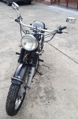 ก่อนเที่ยงพรุ่งนี้ SR400 แต่งแนวยุคสงครามโลก เพิ่งมาจากญี่ปุ่น