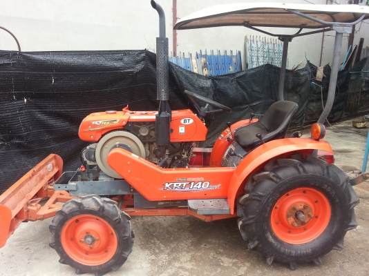 คูโบต้า KRT140 พร้อมใบมีดดันหน้า สวยๆเดิมๆ  125000