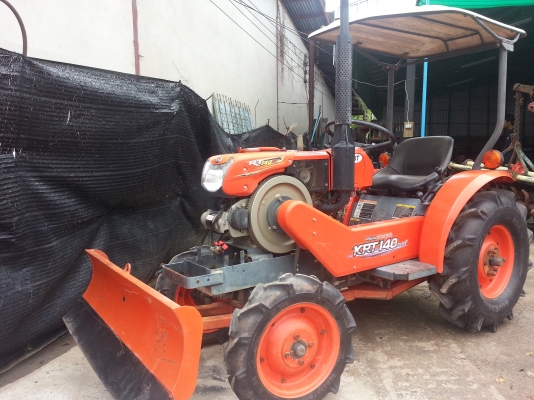 คูโบต้า KRT140 พร้อมใบมีดดันหน้า สวยๆเดิมๆ  125000
