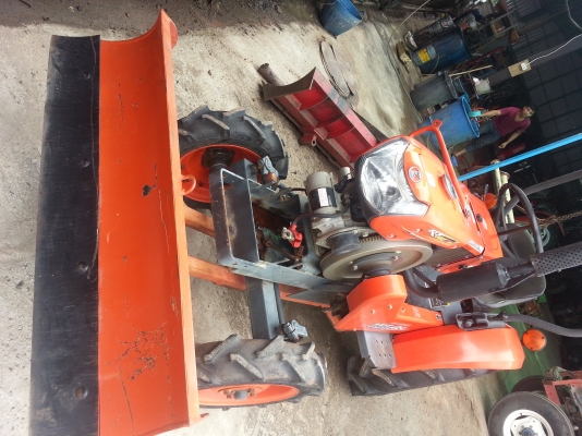 คูโบต้า KRT140 พร้อมใบมีดดันหน้า สวยๆเดิมๆ  125000