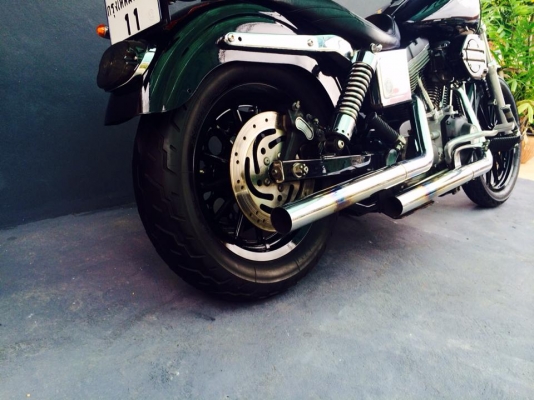 dyna super glide 2003 ครบรอบ100ปี ทะเบียนแท้ขับสบายใจทั่วไทย ผ่อนได้