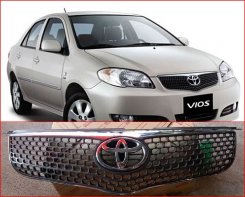 กระจังหน้า วีออส ปี 2006 (ไฟย้อย)