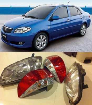 ไฟหน้าวีออส ปี 2006 (ไฟย้อย)