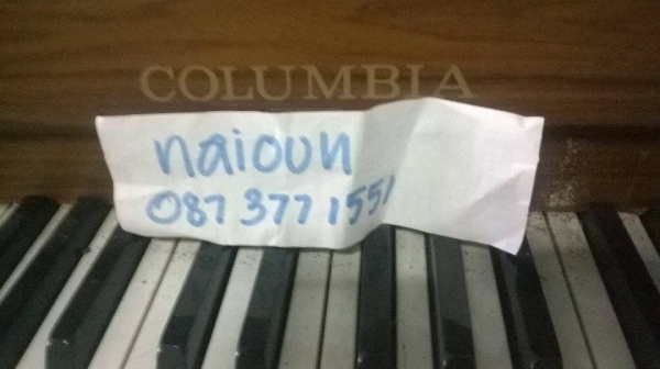 เปียโนไฟฟ้า COLUMBIA สภาพเก่า ใช้งานได้