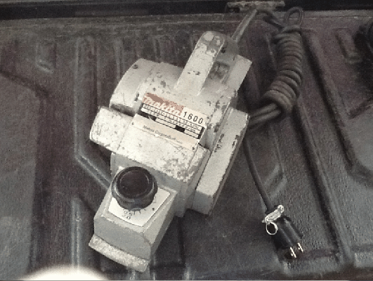 ขายกบไฟฟ้าหน้า3 Makita Model 1600 750W. Made in japan.