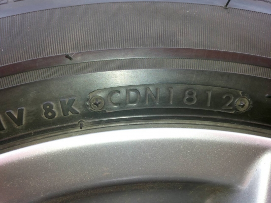 ล้อ Mazda3ขอบ16 พร้อมยาง Bridgestone 205-55R16 ปี 12 ล้อ Mazda3ขอบ16 พร้อมยาง Bridgestone 205-55R16 ปี 12