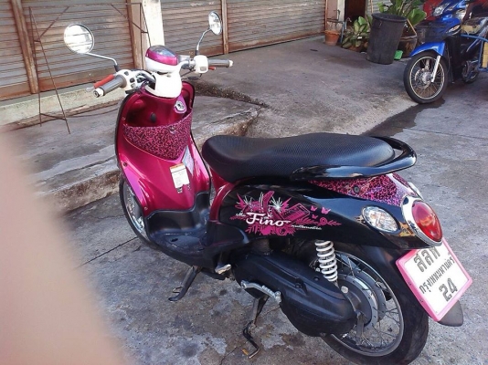Fino ปี 53 สี ม่วง ดำ  เครื่องเดิม แน่นๆ มีเล่ม เอกสารครบ