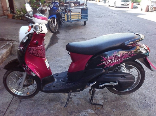 Fino ปี 53 สี ม่วง ดำ  เครื่องเดิม แน่นๆ มีเล่ม เอกสารครบ