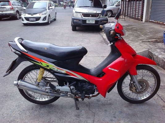 ซูซุกิ สแมช  ปี 46 สีดำ แดง รถบ้าน ราคาเบาๆ 9,900