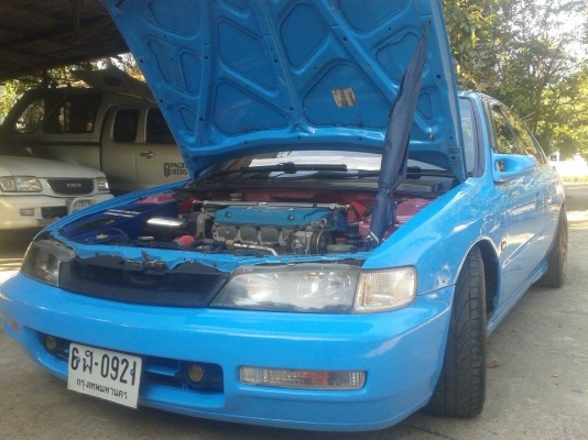 ขายดาว์ accord 96 เครื่องH22A ล้อse37แท้ A/m พร้อมของแต่ง