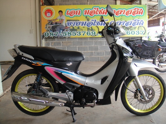 ขายเวฟ 125 สีเทา-ดำ  สภาพสวยพร้อมใช้