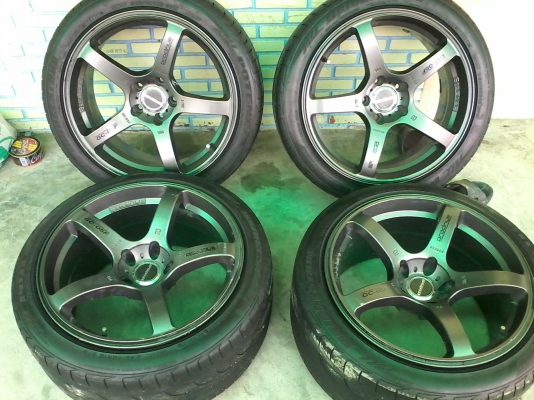 ขอบ18กว้าง 8.5-9.5พร้อมยาง