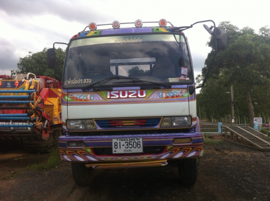 ISUZU DECA 195 Hp รถห้างแท้ 2 เพลา เกียร์ ZF กระบะบรรทุกแบคโฮ(ทีมงานรถคุณภาพ)