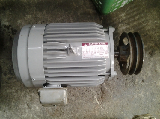 ขาย !! มอเตอร์ มิตซูบิชิ 5แรง 3สาย รอบ 1450 สภาพเดิมๆ พร้อมใช้งาน