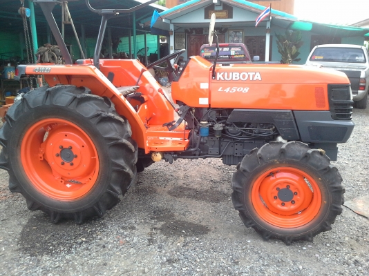 ลดกระหล่ำ!!!คูโบต้า L4508 และ ผานพรวน