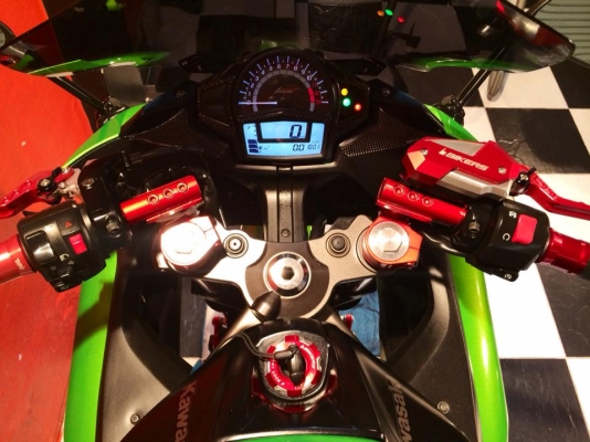 T&amp;T BIKE RAMA2ขายKAWASAKI NINJA650 ปี2012 ABS แต่งเทพ รถมือเดียวป้ายแดง ประกันชั้น1ราคาเพียง 189000