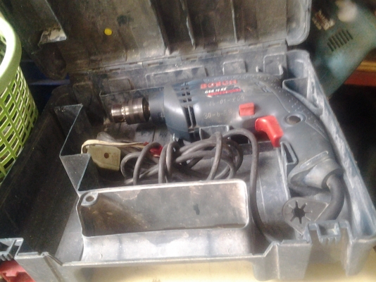 ขาย !! สว่าน bosch เจาะเหล็ก รุ่น10re ของแท้ ไม่เคยซ่อม พร้อมใช้