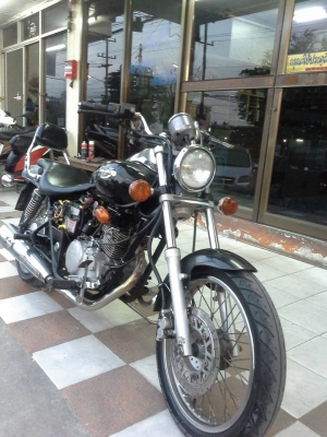 ขายถูกๆ Kawasaki Boss 175 รถบ้าน ขับดีปกติ ขายตามสภาพ